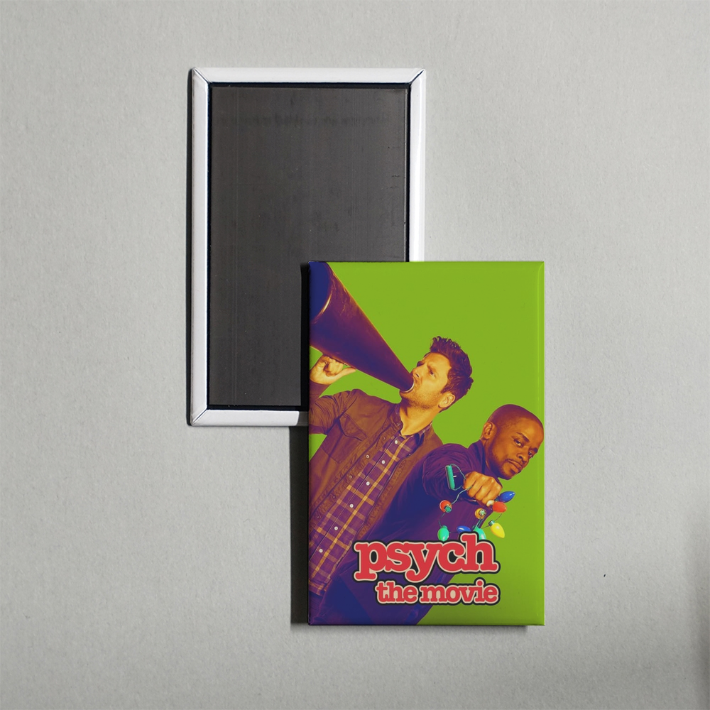 Psych The Movie Mini Movie Fridge Magnet
