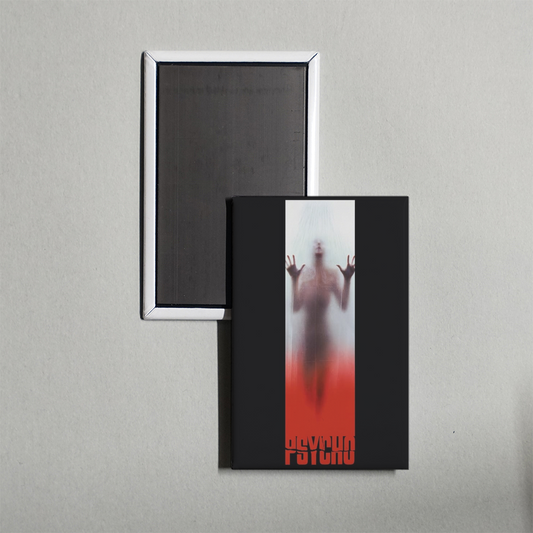 Psycho Mini Movie Fridge Magnet