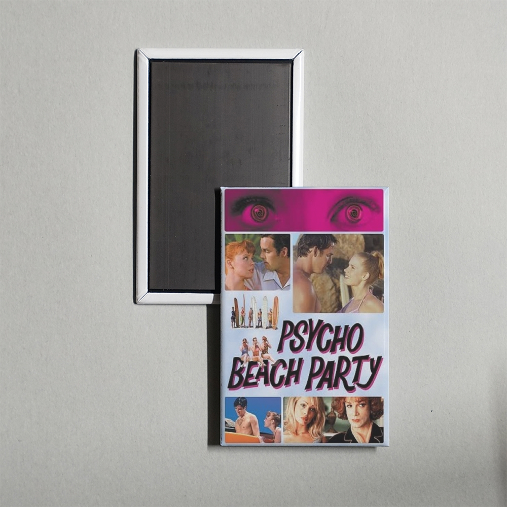 Psycho Beach Party Mini Movie Fridge Magnet
