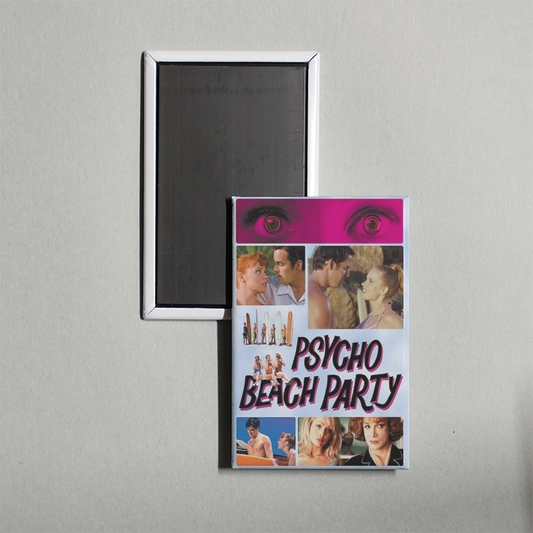 Psycho Beach Party Mini Movie Fridge Magnet