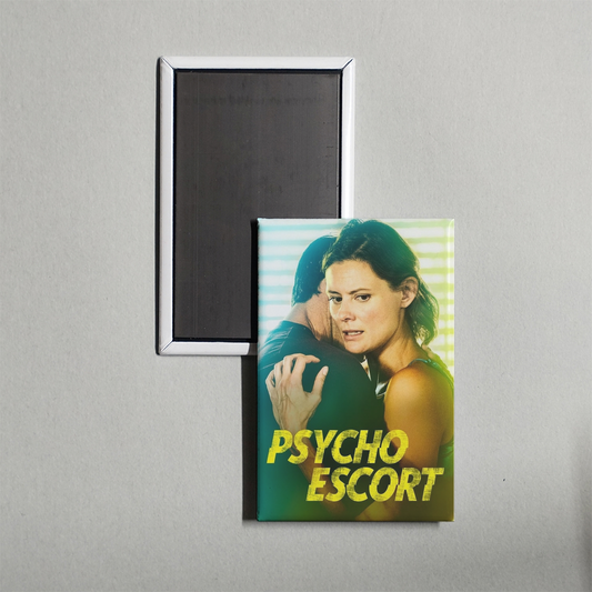 Psycho Escort Mini Movie Fridge Magnet