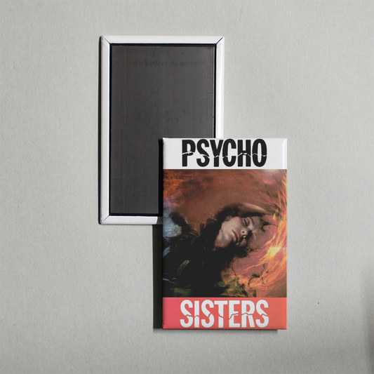 Psycho Sisters Mini Movie Fridge Magnet