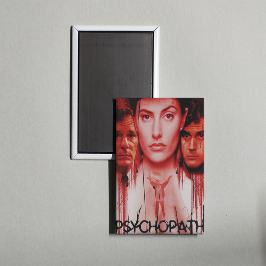 Psychopath Mini Movie Fridge Magnet
