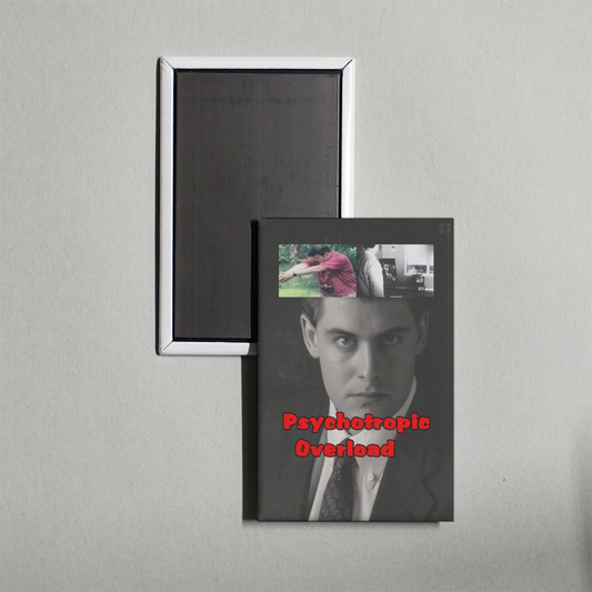 Psychotropic Overload Mini Movie Fridge Magnet