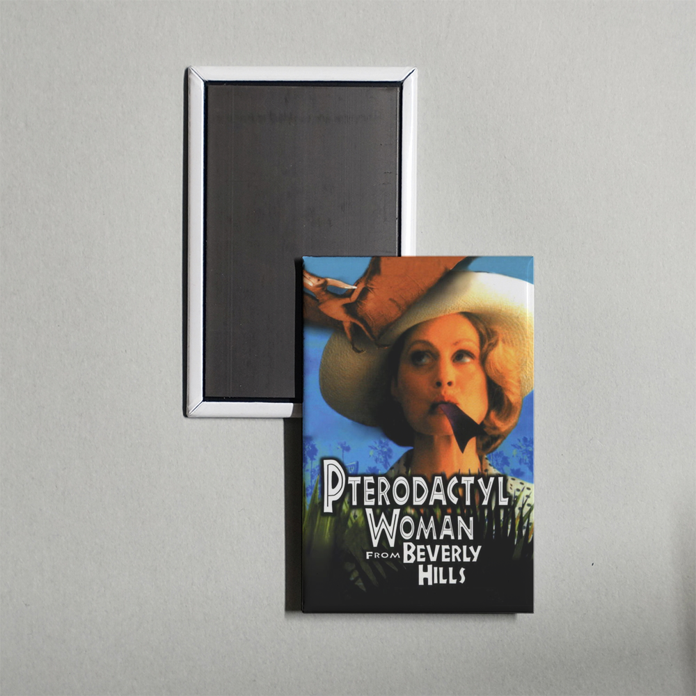 Pterodactyl Woman from Beverly Hills Mini Movie Fridge Magnet