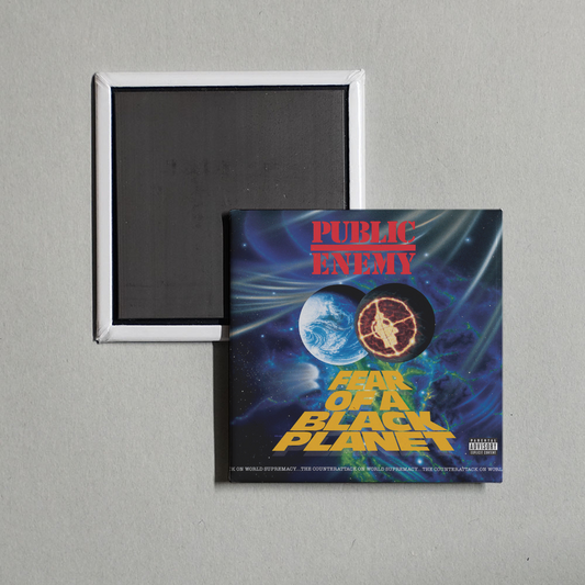 Public Enemy - Fear Of A Black Planet Album Cover Fridge Magnet