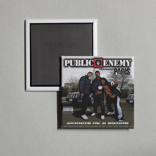 Public Enemy - Rebirth Of A Nation Album Cover Fridge Magnet