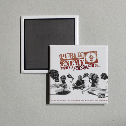 Public Enemy - There's A Poison Goin' On Album Cover Fridge Magnet