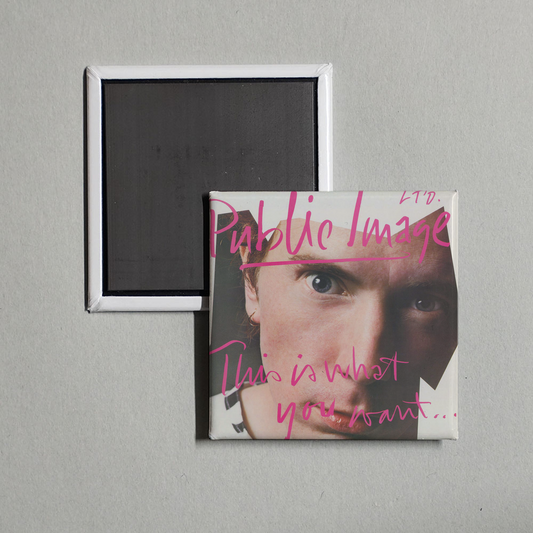 Public Image Ltd. - This is What You Want... This Is What You Get Album Cover Fridge Magnet