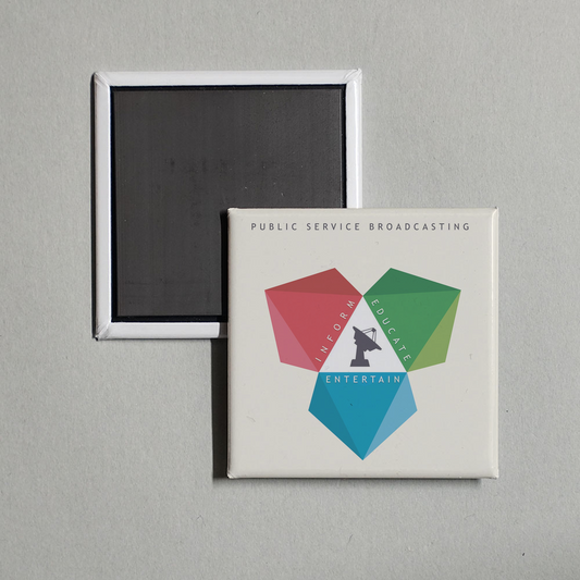 Public Service Broadcasting - Inform - Educate - Entertain Album Cover Fridge Magnet