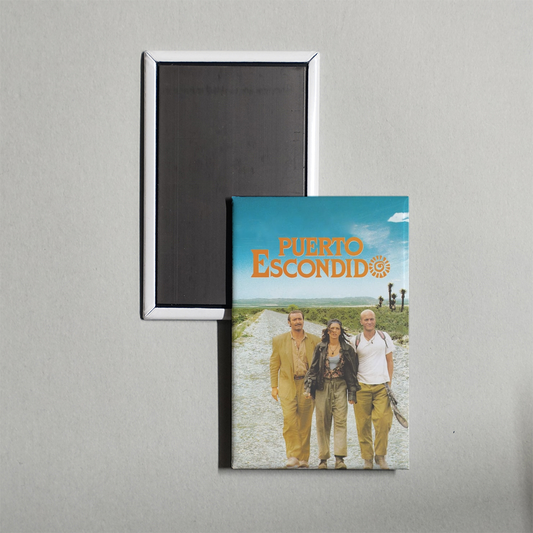 Puerto Escondido Mini Movie Fridge Magnet