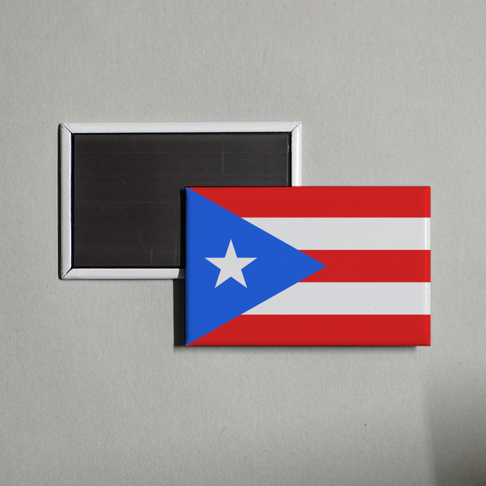 Puerto Rico Flag Fridge Magnet