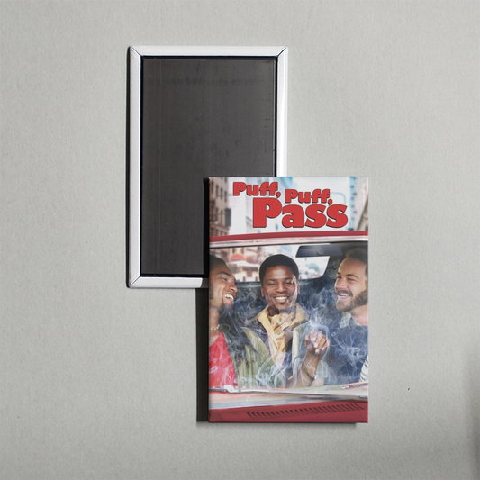 Puff, Puff, Pass Mini Movie Fridge Magnet