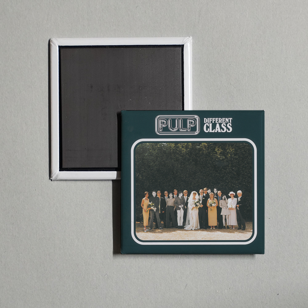 Pulp - Different Class Album Cover Fridge Magnet