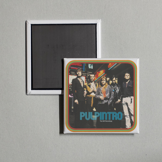 Pulp - Intro The Gift Recordings Album Cover Fridge Magnet
