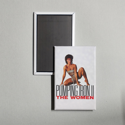 Pumping Iron II The Women Mini Movie Fridge Magnet