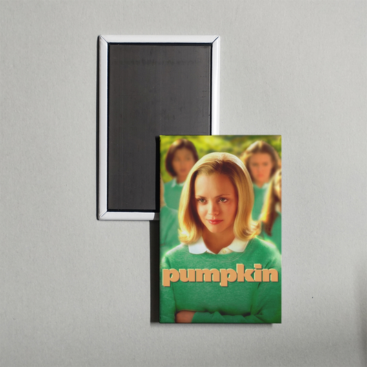 Pumpkin Mini Movie Fridge Magnet