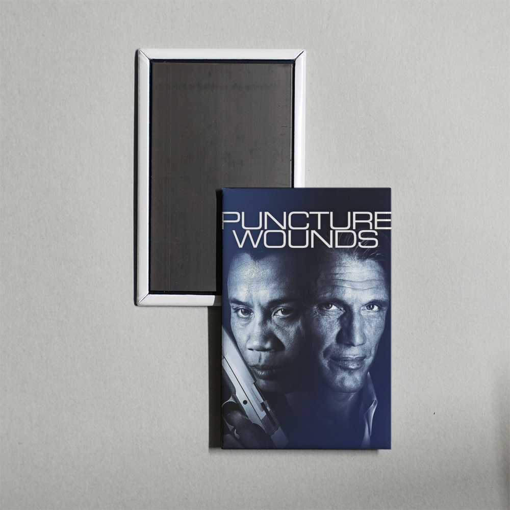 Puncture Wounds Mini Movie Fridge Magnet