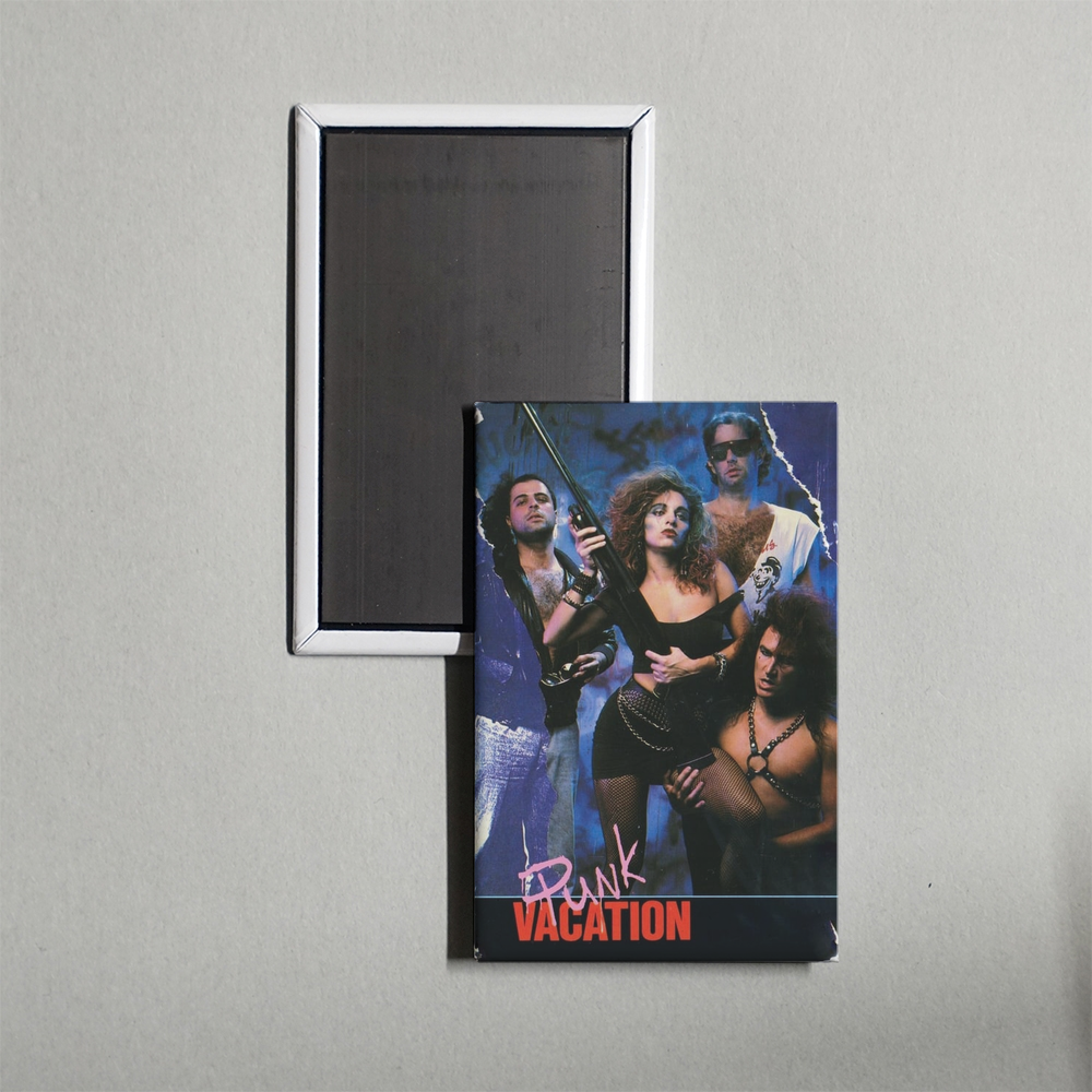Punk Vacation Mini Movie Fridge Magnet