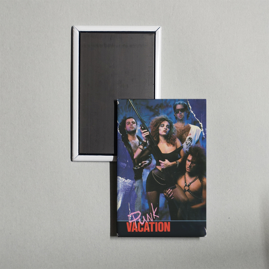Punk Vacation Mini Movie Fridge Magnet