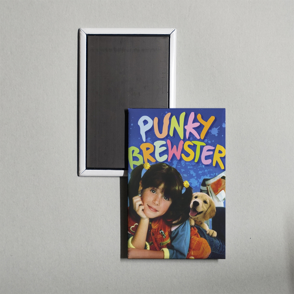 Punky Brewster TV Show Fridge Magnet
