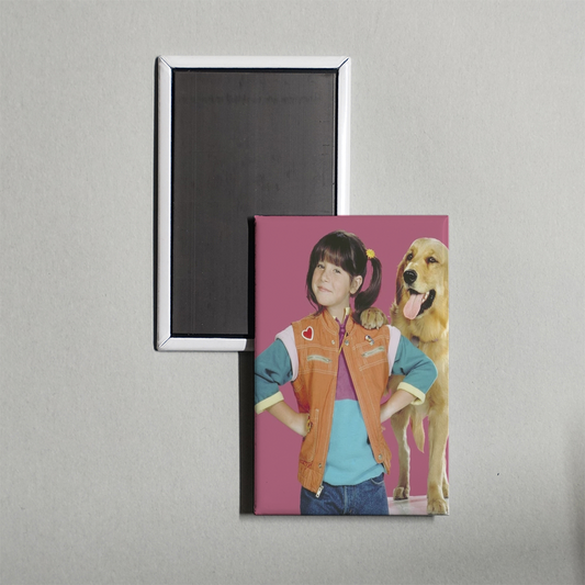 Punky Brewster B TV Show Mini Fridge Magnet