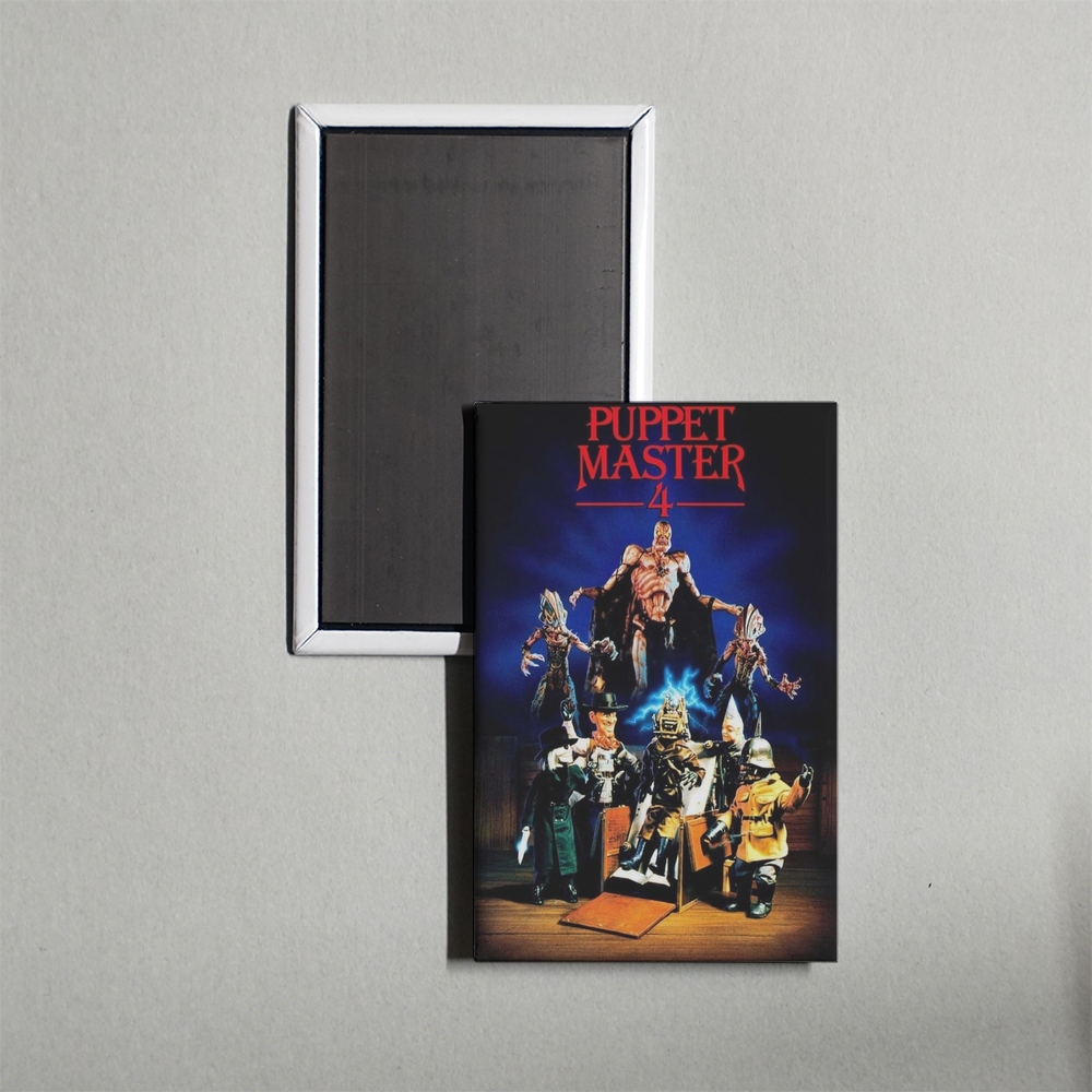 Puppet Master 4 Mini Movie Fridge Magnet
