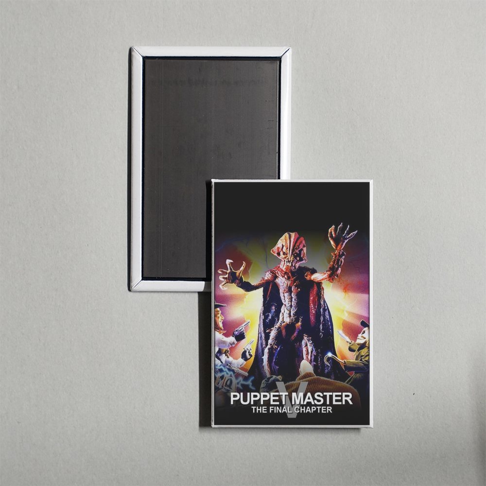 Puppet Master 5 Mini Movie Fridge Magnet