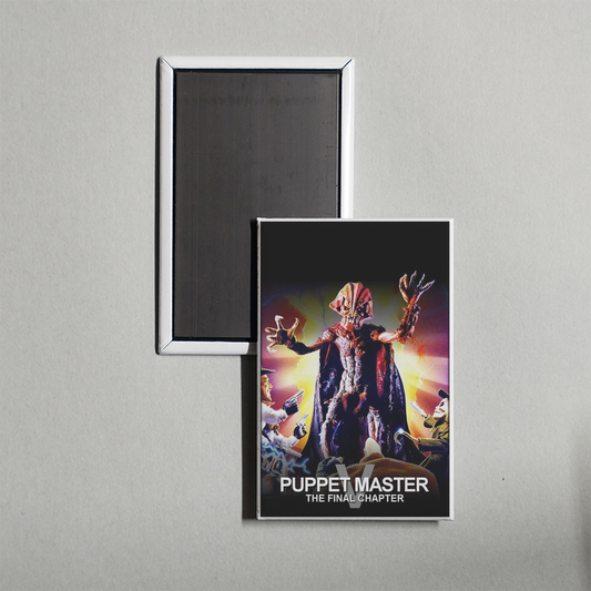 Puppet Master 5 Mini Movie Fridge Magnet