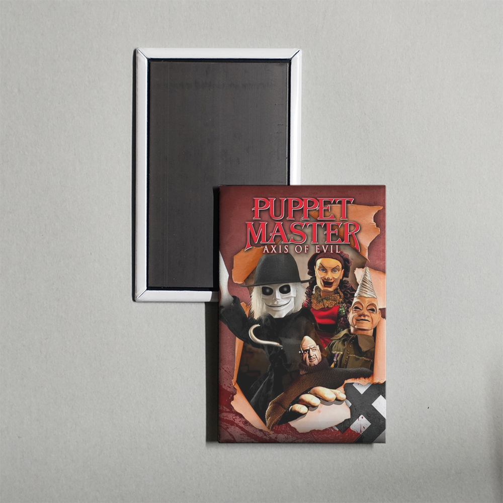 Puppet Master Axis of Evil Mini Movie Fridge Magnet