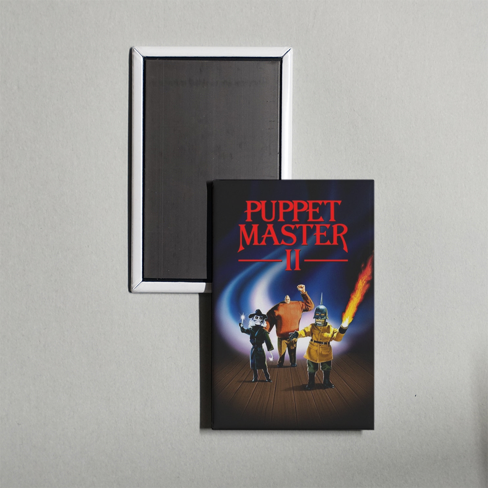 Puppet Master II Mini Movie Fridge Magnet