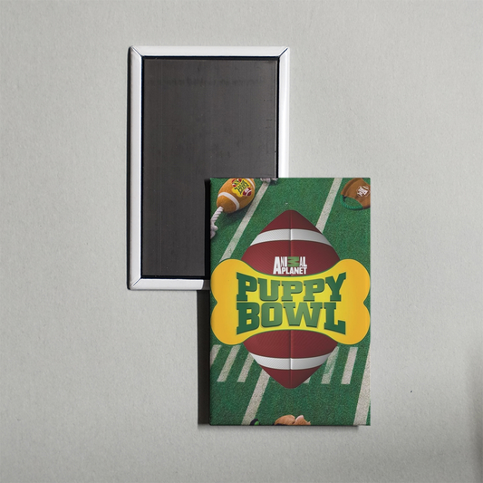 Puppy Bowl TV Show Fridge Magnet
