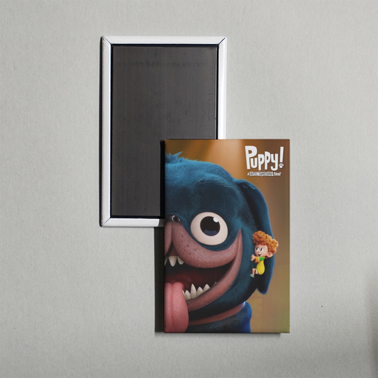 Puppy! Mini Movie Fridge Magnet