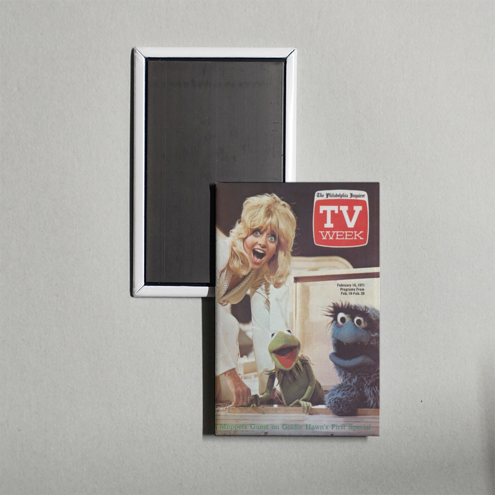 Pure Goldie Mini Movie Fridge Magnet