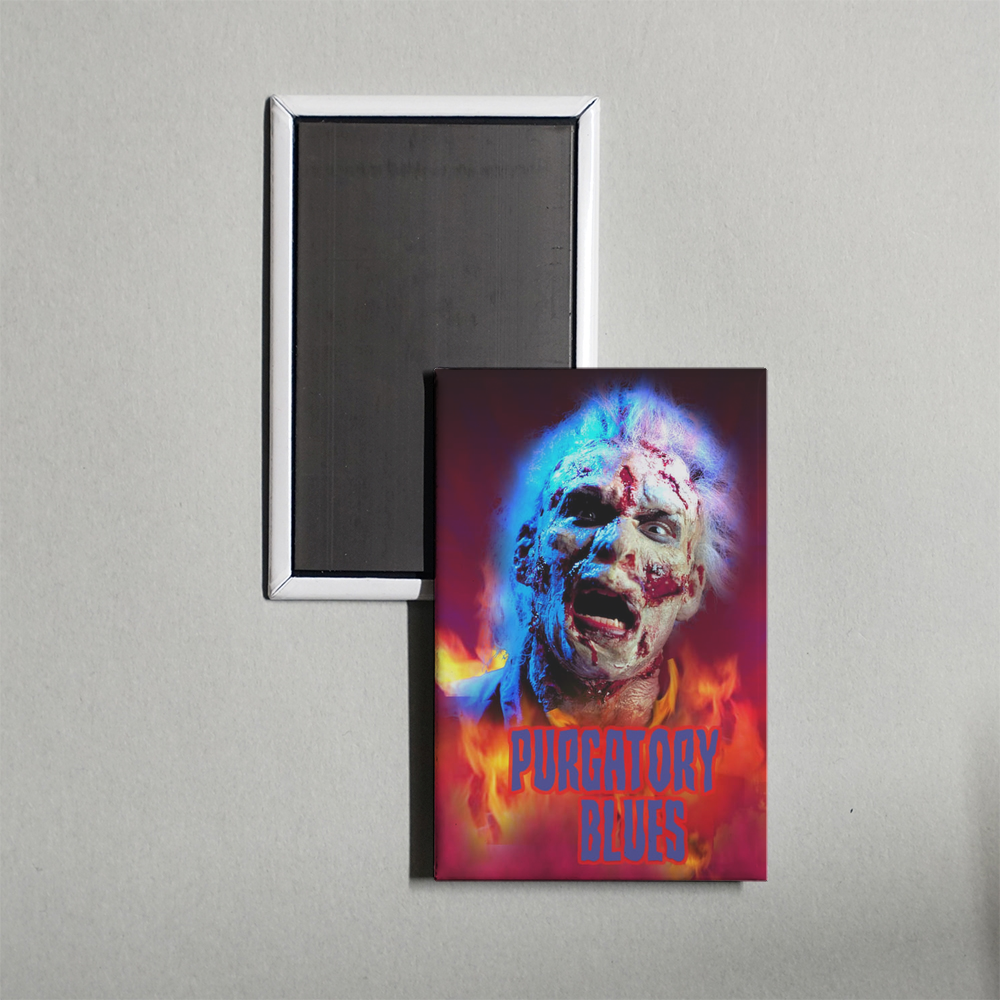 Purgatory Blues Mini Movie Fridge Magnet