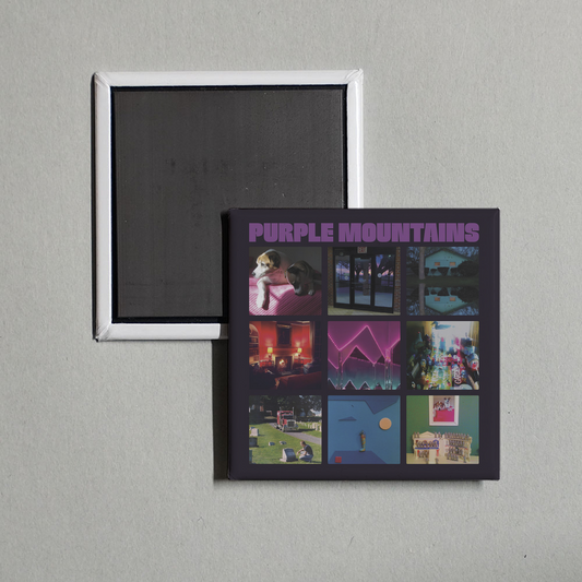 Purple Mountains - Purple Mountains Album Cover Fridge Magnet