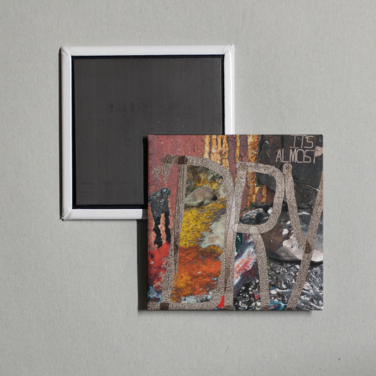 Pusha T - It's Almost Dry Album Cover Fridge Magnet