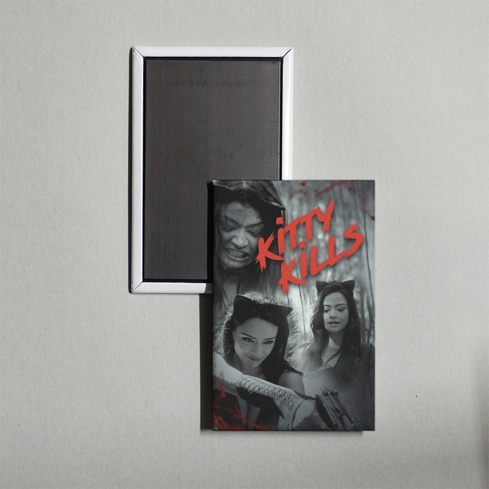 Pussy Kills Mini Movie Fridge Magnet