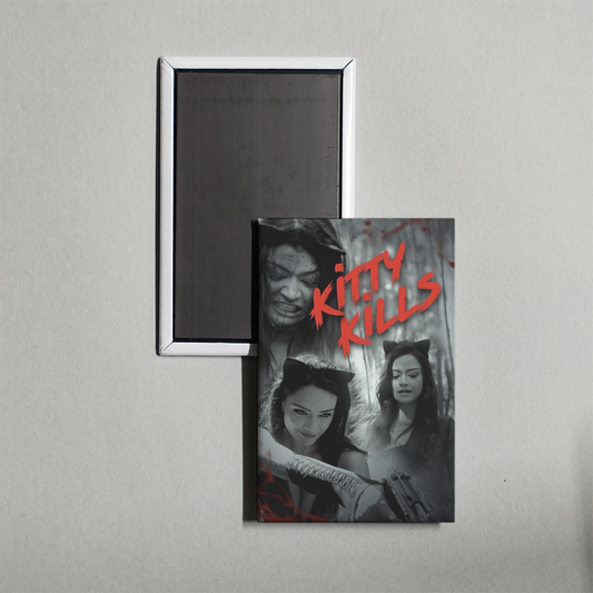 Pussy Kills Mini Movie Fridge Magnet