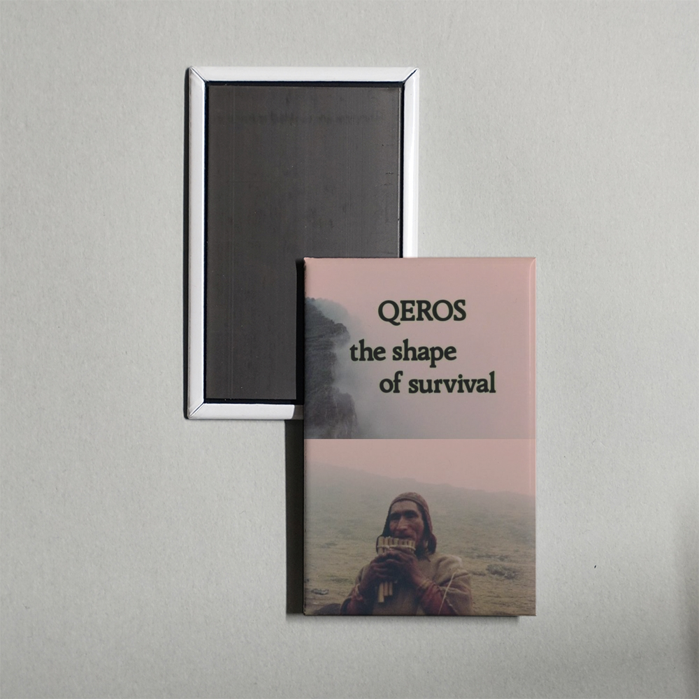 Q'eros The Shape of Survival Mini Movie Fridge Magnet