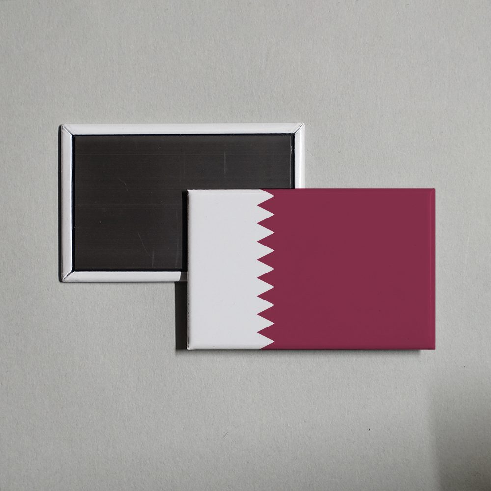 Qatar Flag Fridge Magnet