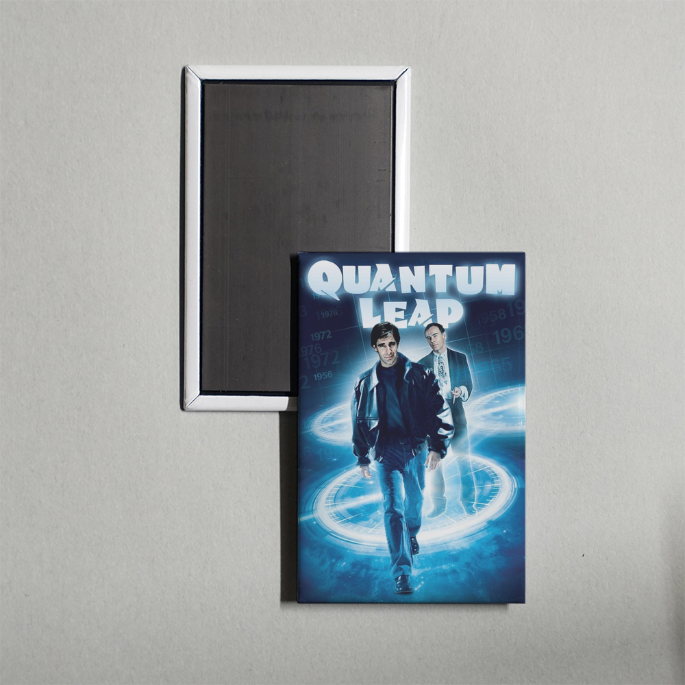 Quantum Leap TV Show Fridge Magnet