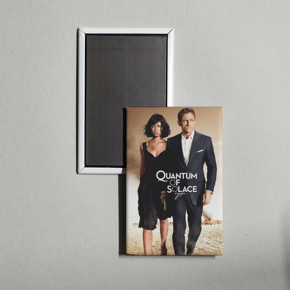 Quantum of Solace Mini Movie Fridge Magnet