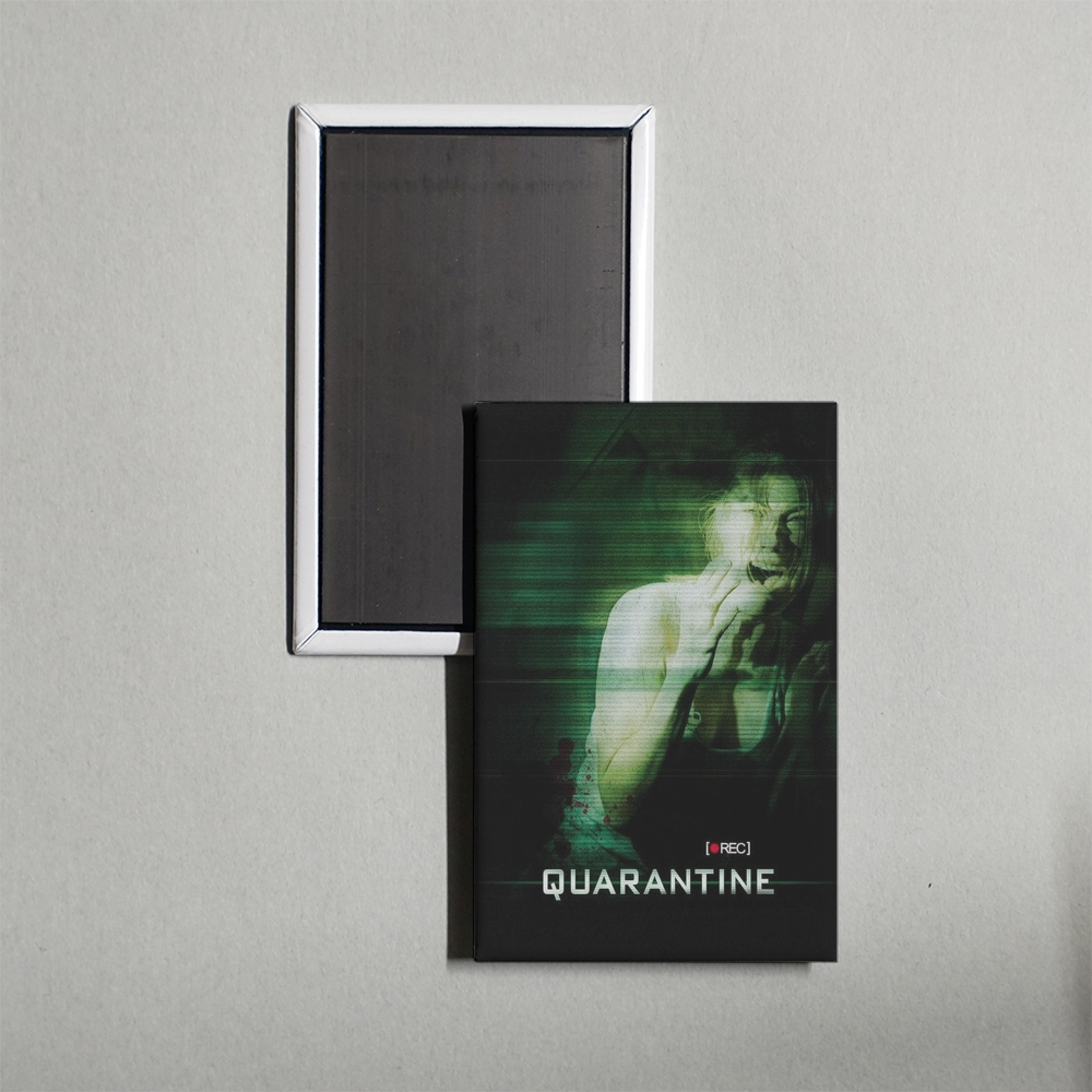 Quarantine Mini Movie Fridge Magnet