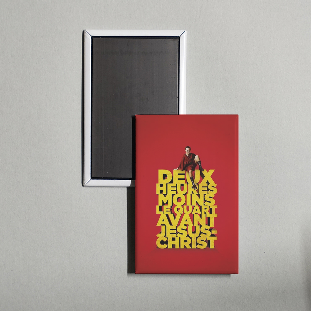 Quarter to Two Before Jesus Christ Mini Movie Fridge Magnet
