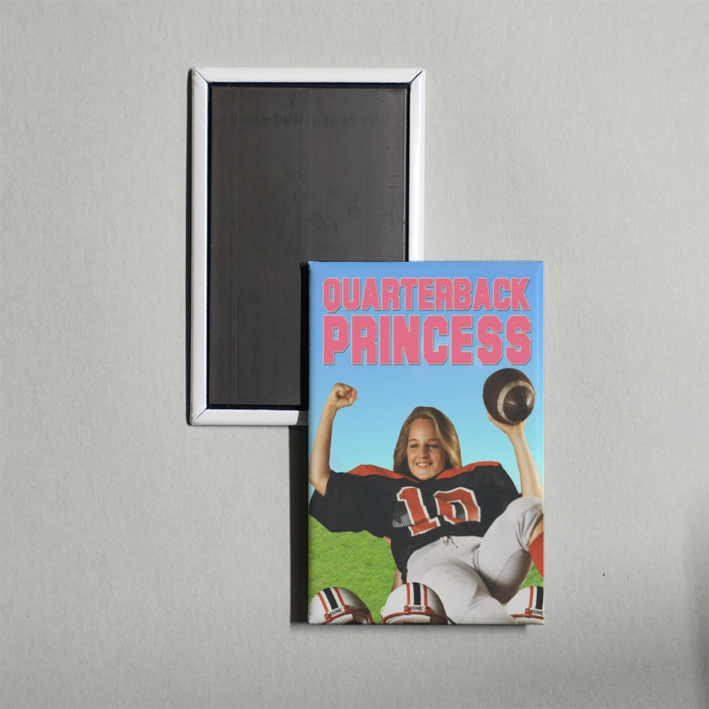 Quarterback Princess Mini Movie Fridge Magnet