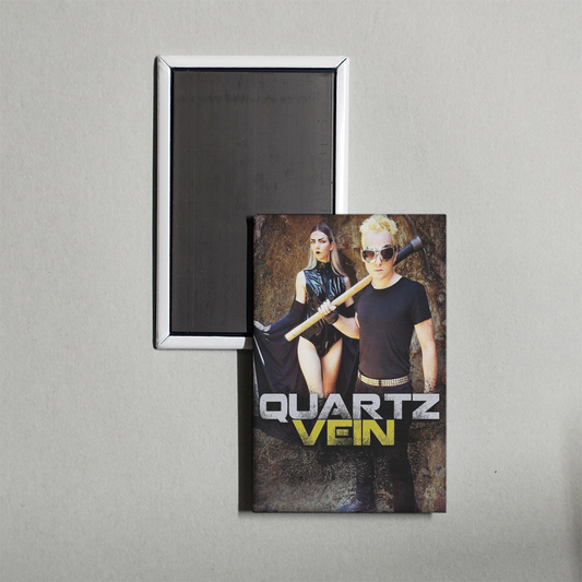 Quartz Vein Mini Movie Fridge Magnet
