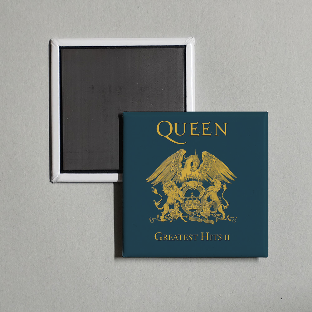 Queen - Greatest Hits II Album Cover Fridge Magnet