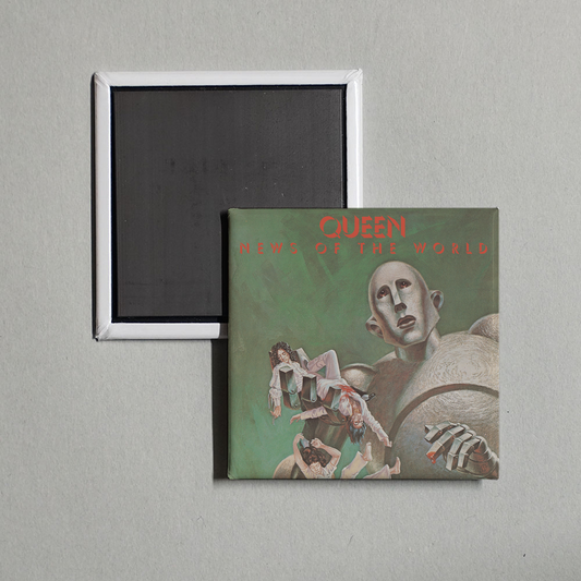 Queen - News Of The World (Deluxe Remastered Version) Album Cover Fridge Magnet