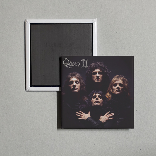 Queen - Queen II (Deluxe Remastered Version) Album Cover Fridge Magnet